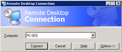 Remote Desktop Connection