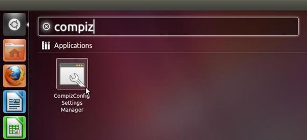 Open CompizConfig Settings Manager