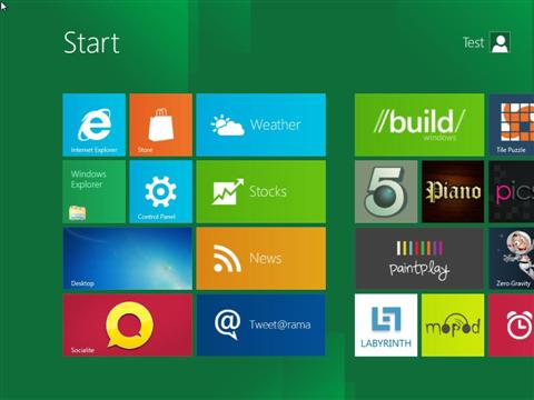 Windows 8 Developer Preview