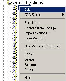 Group Policy Management Console