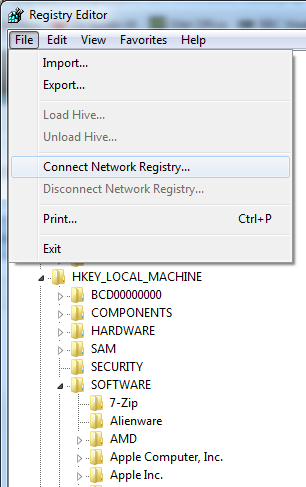 Connect Network Registry