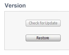 iTunes - restore