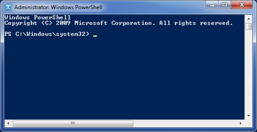 Windows PowerShell