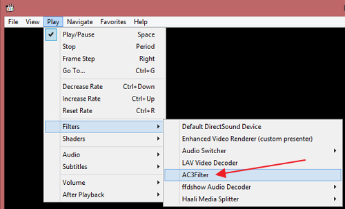 Media Player Classic AC3Filter
