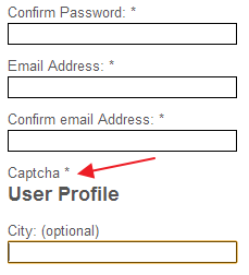 Joomla Registration Form