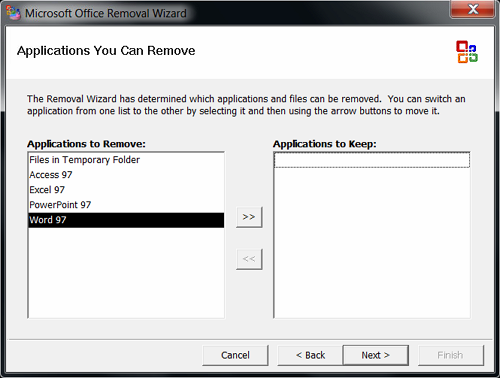 Microsoft Office Removal Wizard