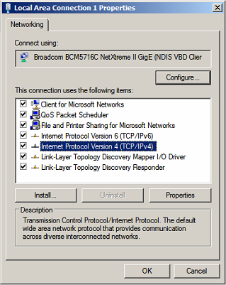 Internet Protocol (TCP/IP) Properties