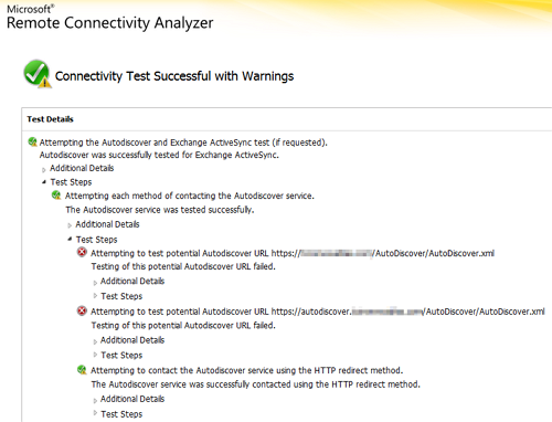 Microsoft Remote Connectivity Analyzer