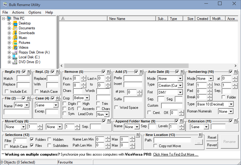 Bulk Rename Utility