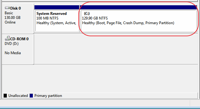 Windows Disk Management