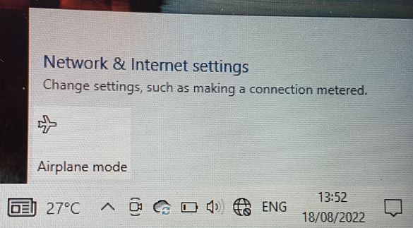 Windows 10 WiFi Missing