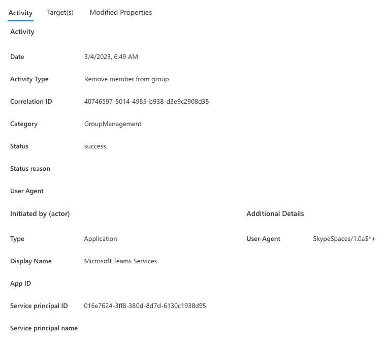 Azure Audit Logs