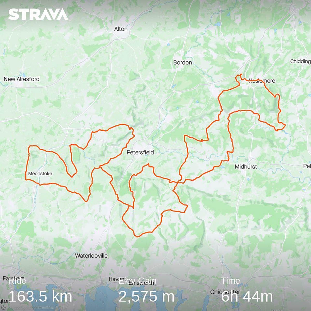 Little Lumpy Sportive Route