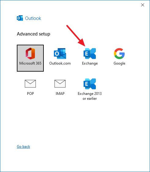 Outlook Advanced Setup