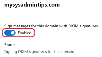 DKIM Enabled